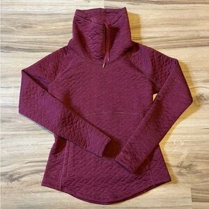 Marmot Quilted Cowl Neck Pullover